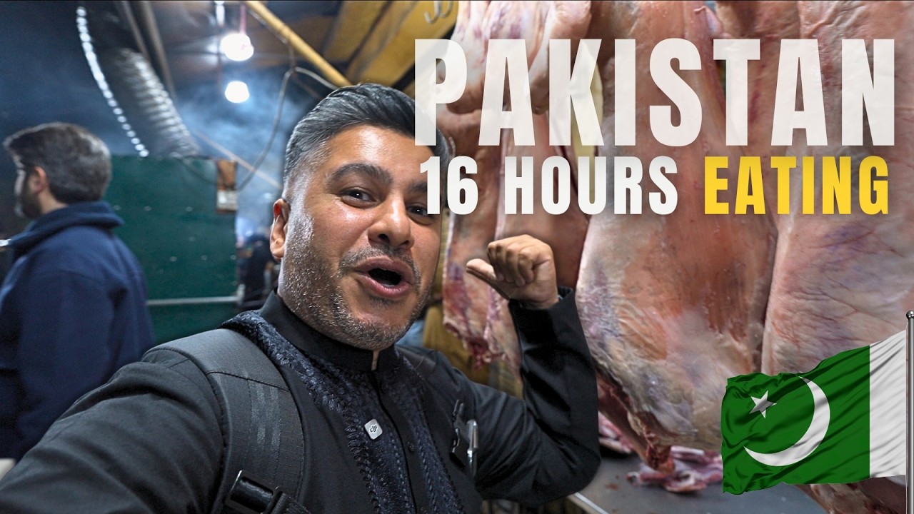 24 Hours Eating Pakistani Street Food 🇵🇰 | First Emirati Exploring Islamabad & Rawalpindi