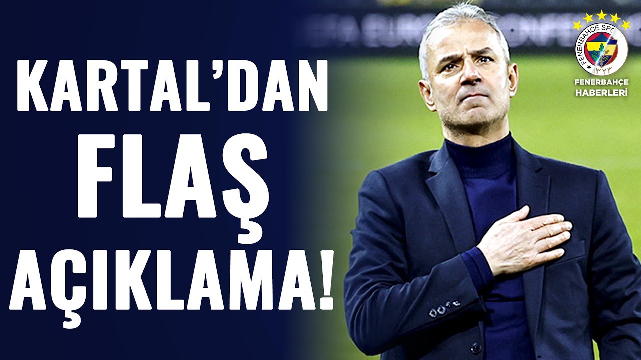 İsmail Kartal'dan Flaş Teknik Direktörlük Açıklaması! İsmail Kartal Fenerbahçe'yi Bekliyor!