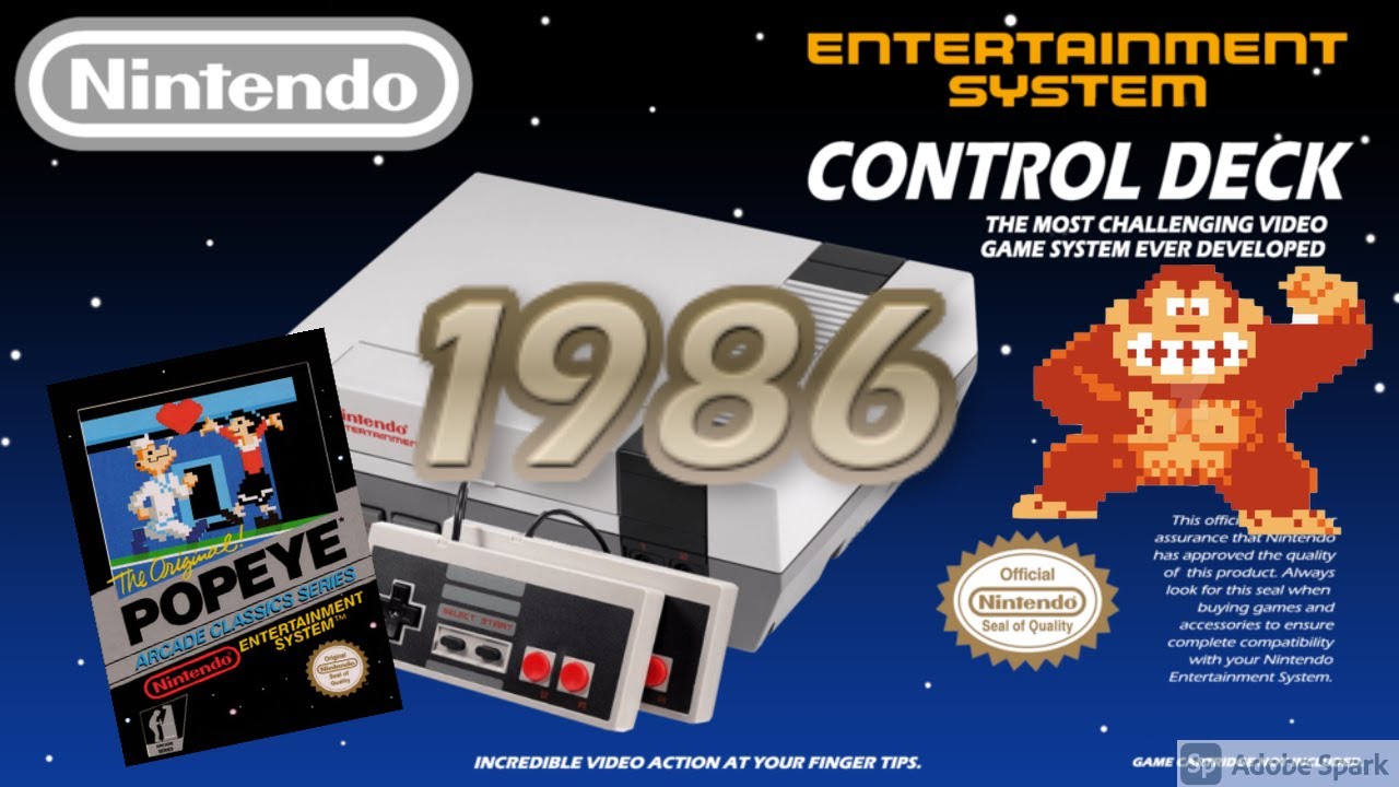 1986 Nintendo NES Games