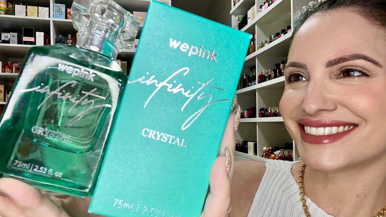 Perfume Infinity Crystal da Virg&iacute;nia Fonseca Wepink