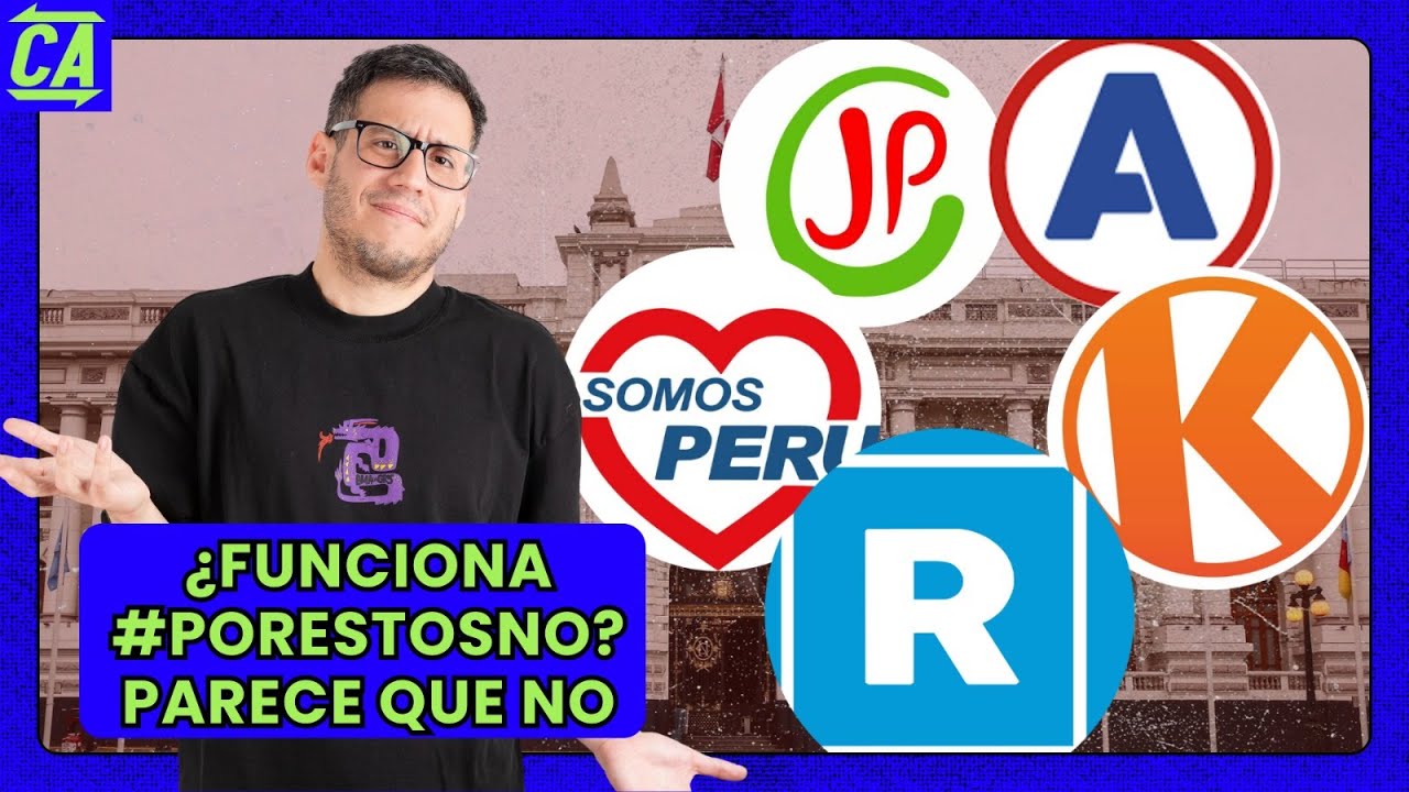 ¿FUNCIONA #PORESTOSNO? PARECE QUE NO CONTRAATAQUE 26/01