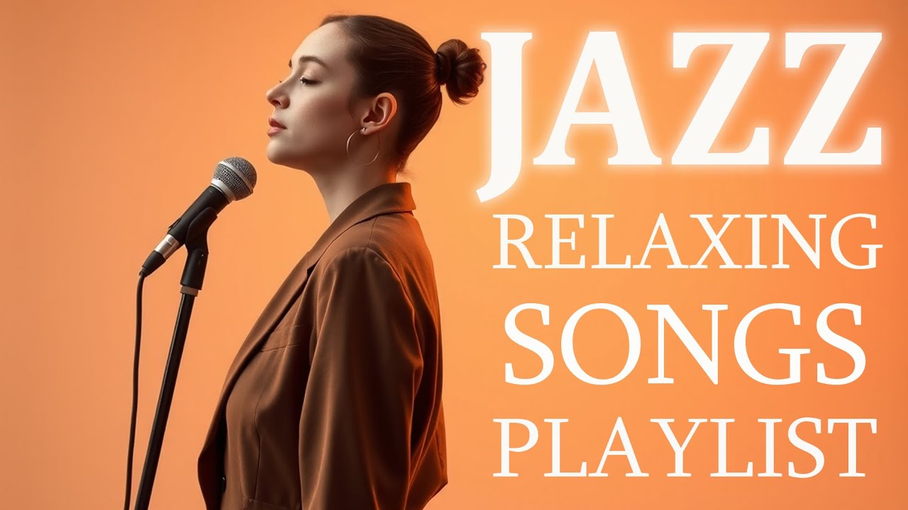 Smooth Jazz Lounge with soft female vocals | Relaxing songs with lyrics for sleeping