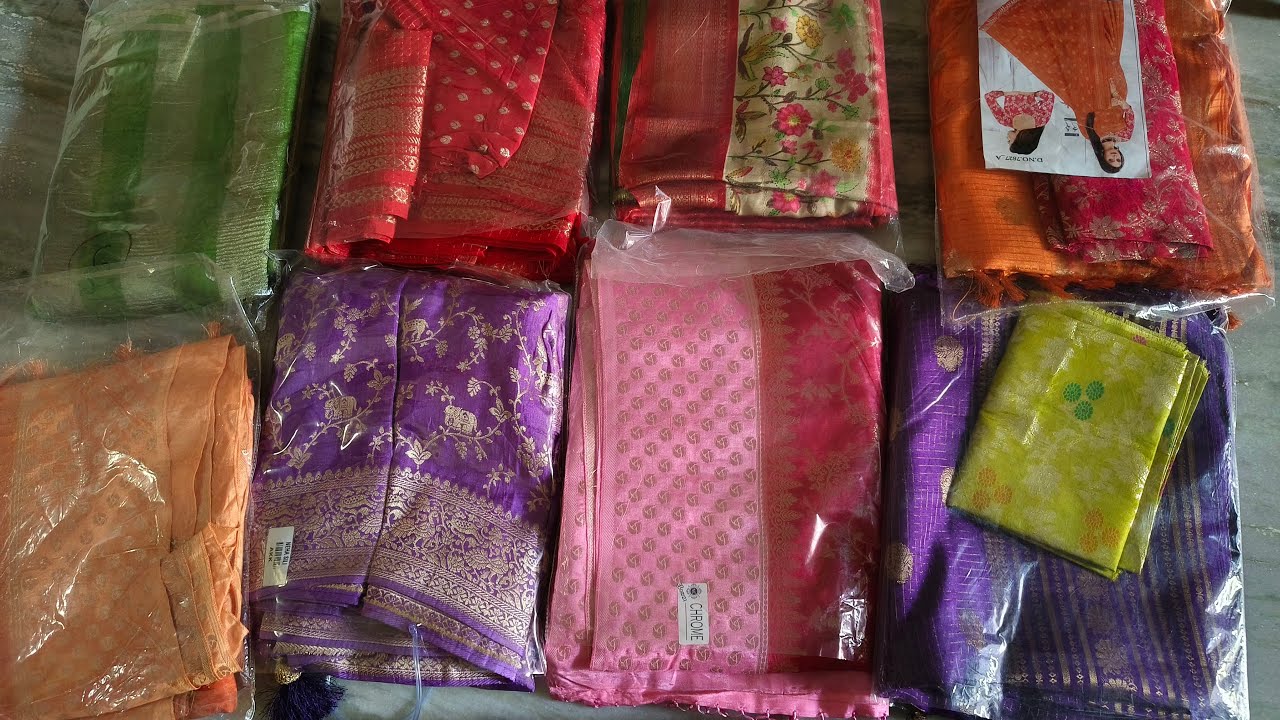 ✨ All Collection New Pattern Of Sarees ✨ In Manjusricollection Only BudgetFriendly Collection please