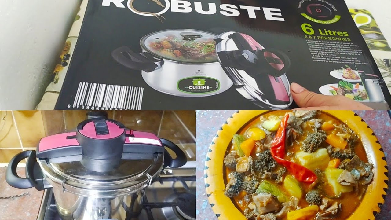 شريت طنجرة الضغط 2 في1 بسومة معقولة طيبت فيها البكبوكة طابت زبدة وبنينة😋 cocotte minute 2en1