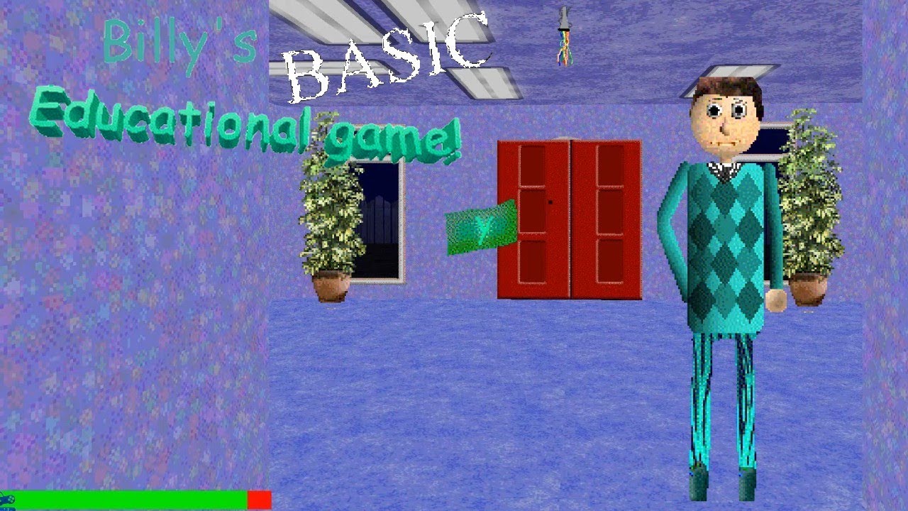Базовая обучающая игра Билли — базовый мод Baldi