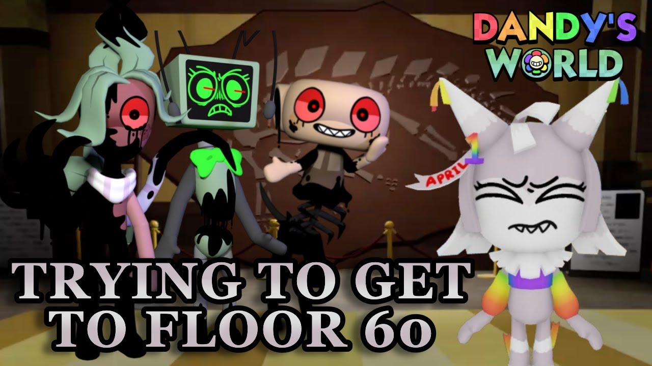 Trying To Get To Floor 60 SOLO! - Attempt 3 | Dandy's World