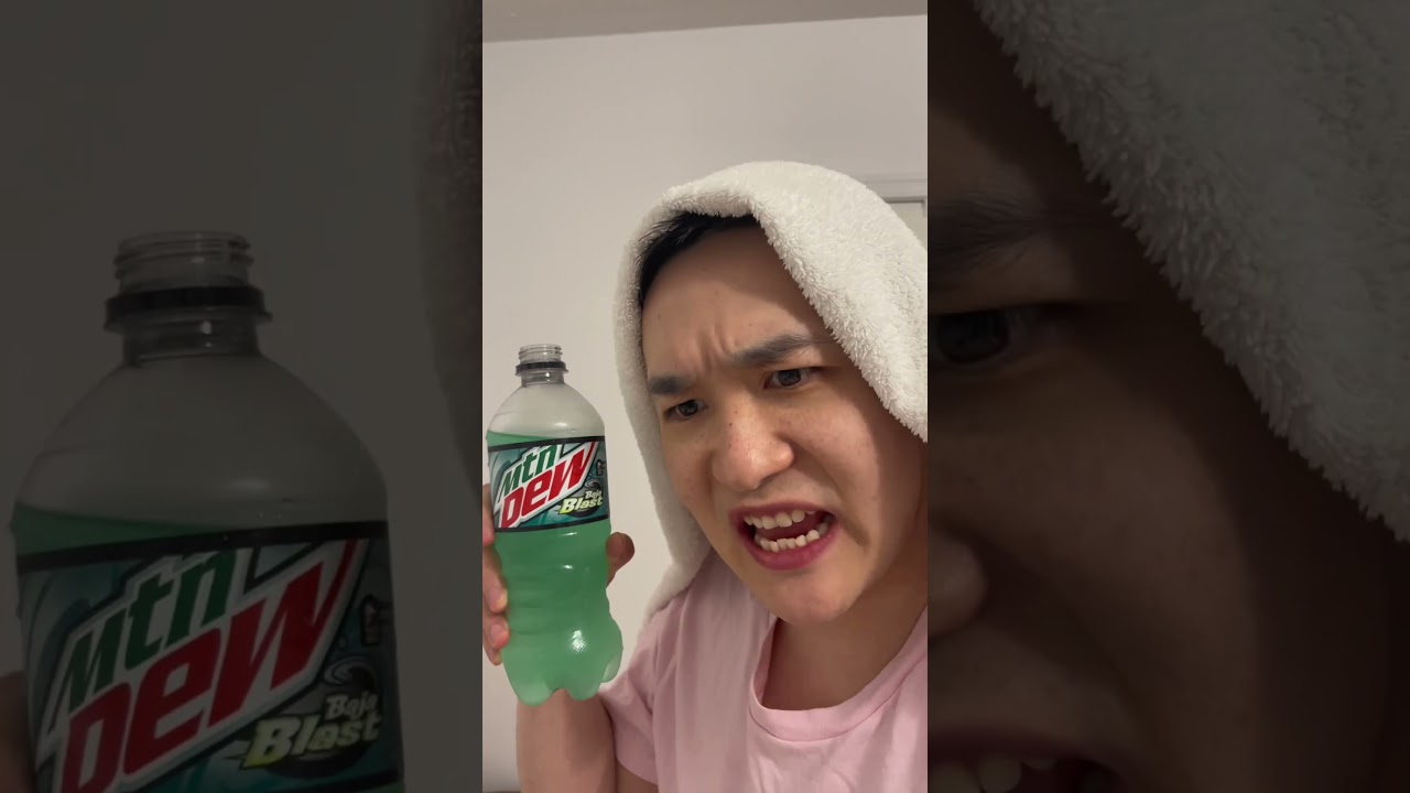 Когда впервые пробуешь Mountain Dew
