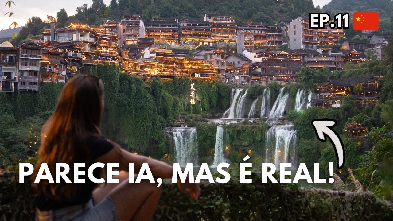 ESTA &Eacute; A CIDADE MAIS LINDA DA CHINA!