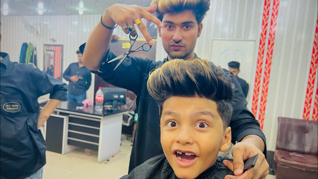 Finally Ali ki cutting krwa li 😇 || aj to bht ghomy hm