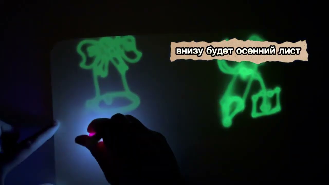 Рисуем светом День Знаний с Люми Зуми