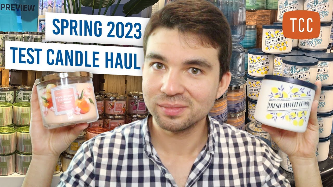MASSIVE NEW TEST Candle Haul – Bath and Body Works Spring 2023