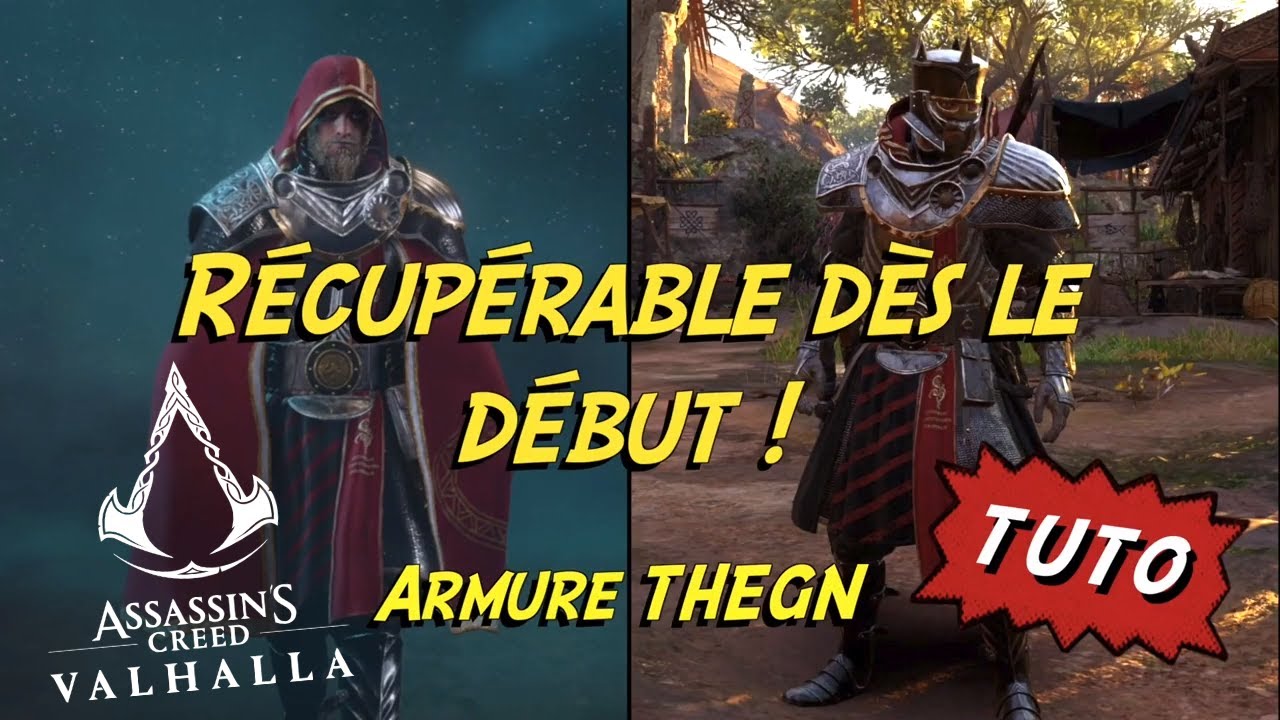 MEILLEUR ARMURE pour le COMBAT (DÉGAT CRITIQUE) ! ASSASSINS CREED VALHALLA SLAPP