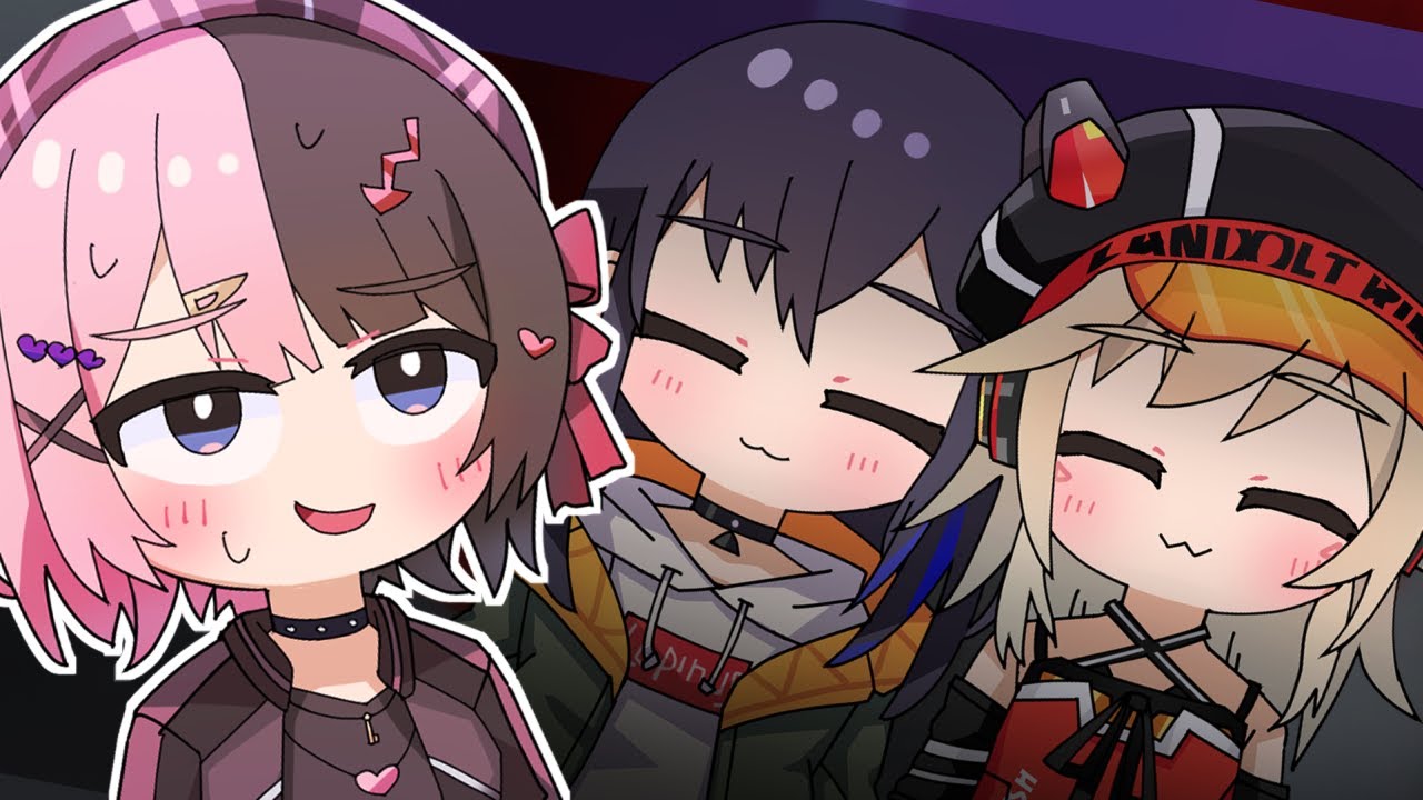 【手描き】のせめとに理不尽すぎる扱いを受ける不憫ひなーの【ぶいすぽっ！/一ノ瀬うるは/橘ひなの/小森めと】【マンガ動画/アニメ/VTuber】