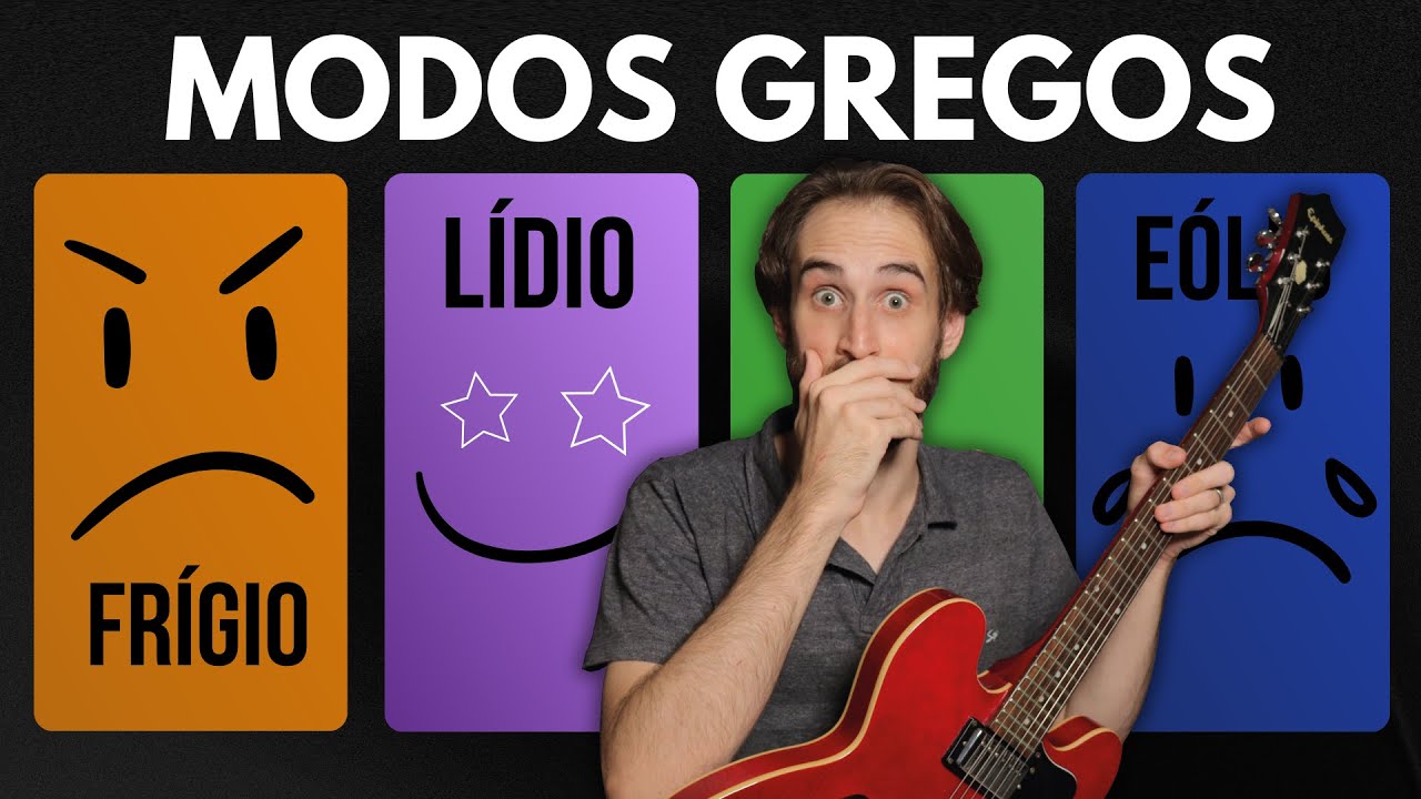 MODOS GREGOS NA GUITARRA I Entenda em Apenas 30 minutos!