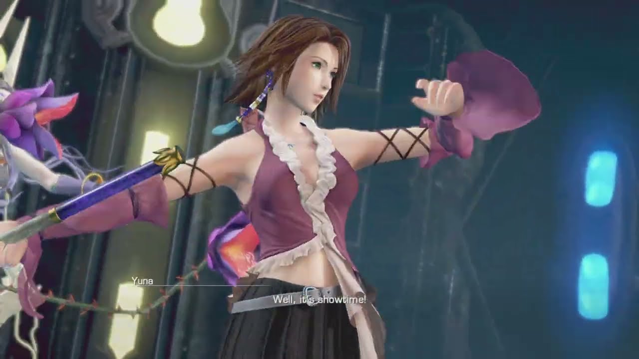 Yuna Gameplay Dissidia Final Fantasy NT DFFNT