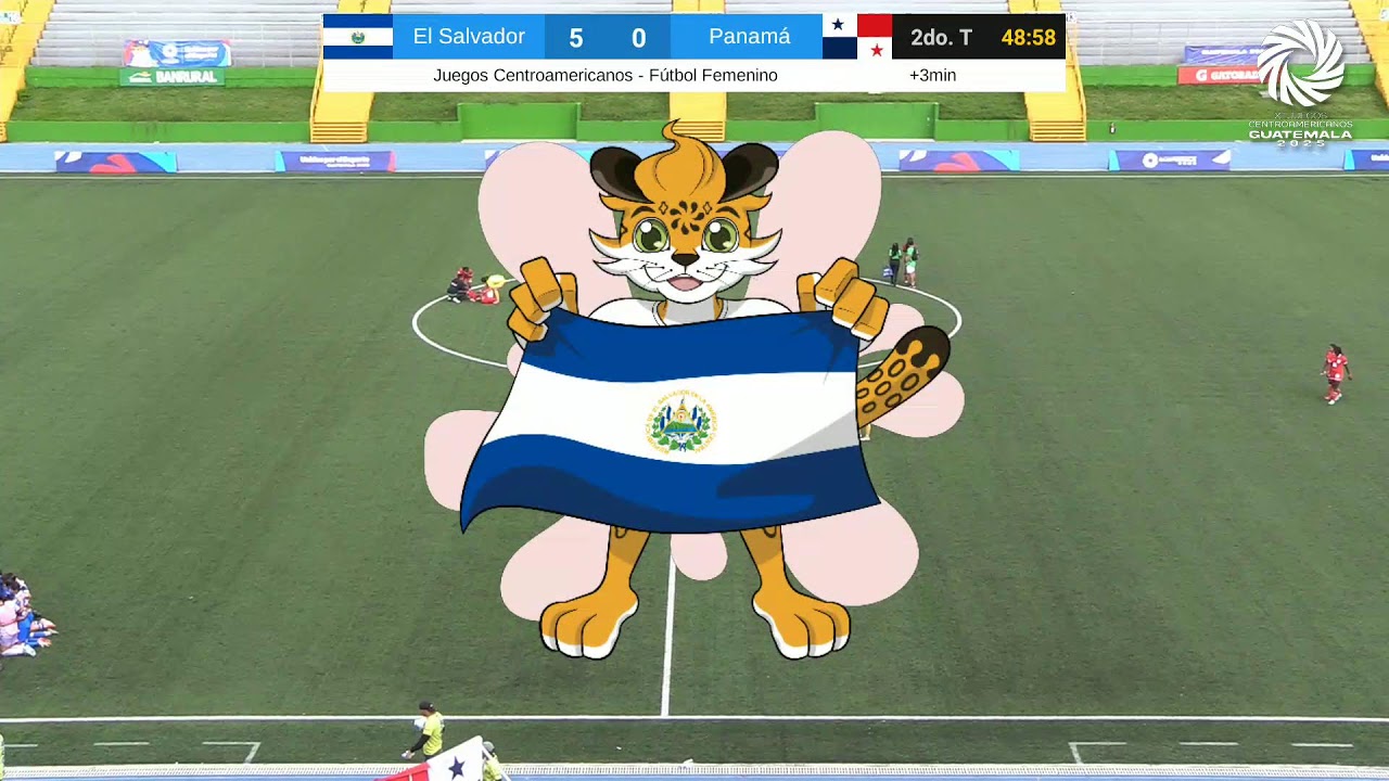 - JUEGOS CENTROAMERICANOS - Fútbol Femenino - Jornada 2 - El Salvador Vs Panamá