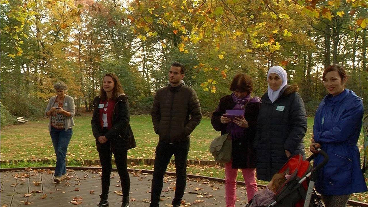 Wandelen met vluchtelingen als smeermiddel integratie