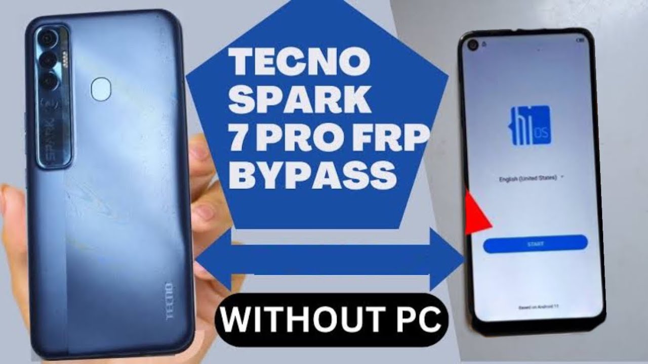 Tecno Spark 7 Pro FRP Bypass Android 11 | Tecno(KF8) Google Account Bypass | Without Pc | #tech
