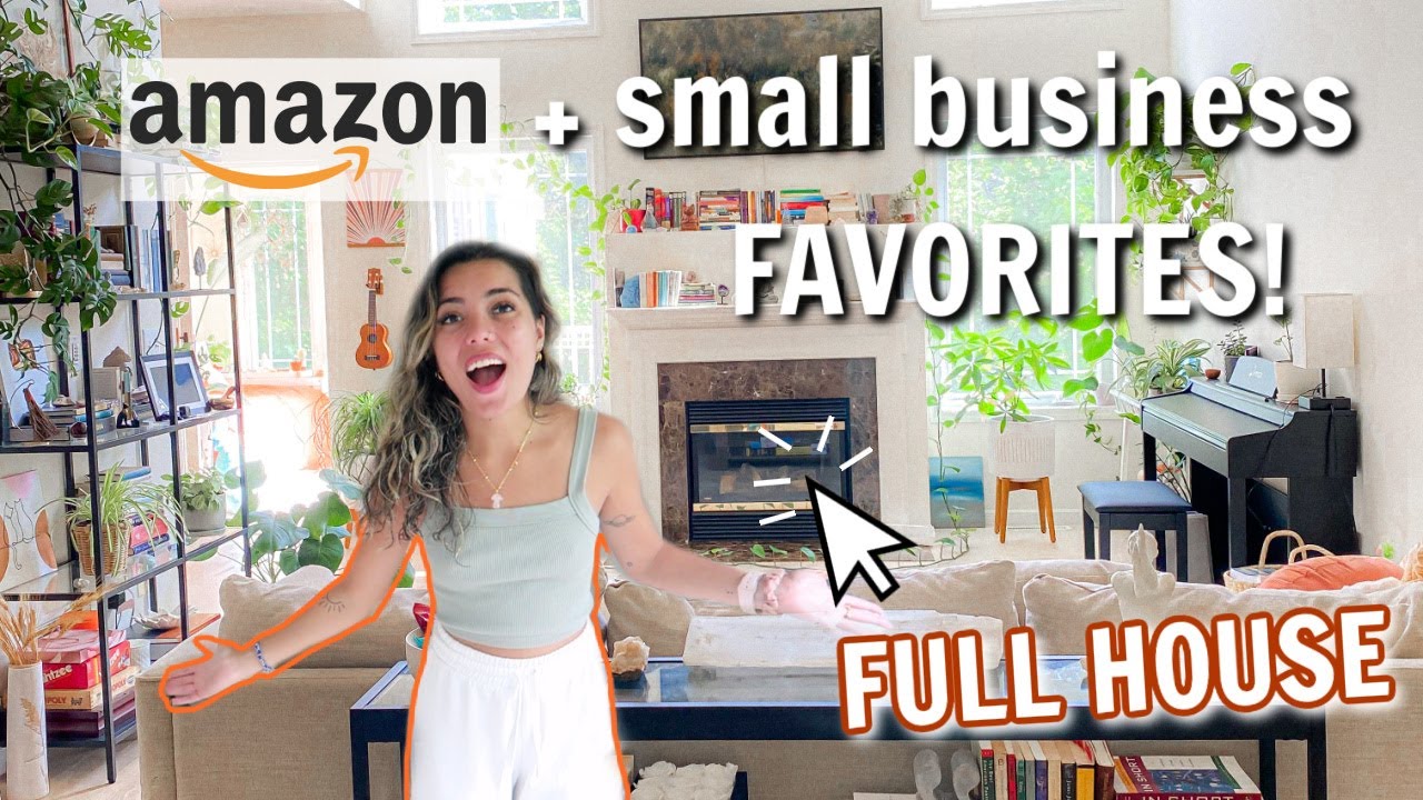 NEW Updated Amazon + Small Business FAVORITES in my NEW HOUSE! Full House Tour items for EVERY room!