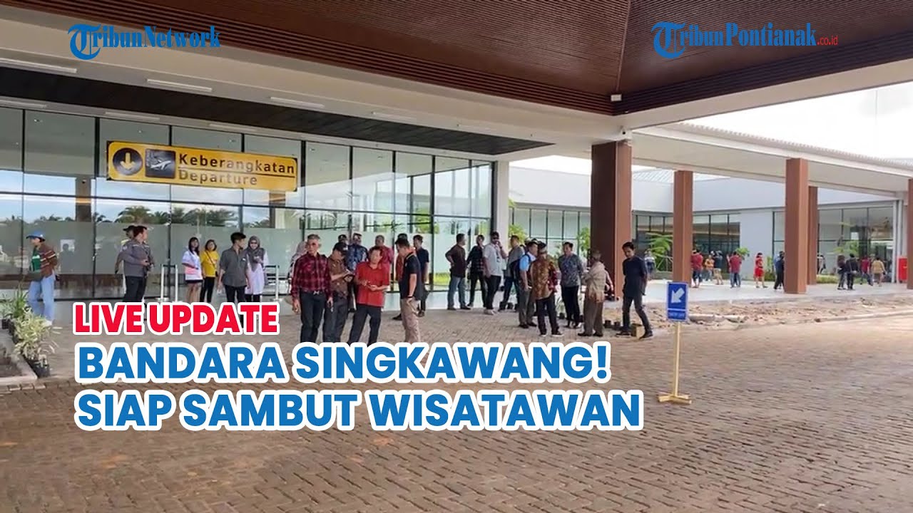 🔵Suasana Bandara Kota Singkawang: Fasilitas Modern dan Aktivitas Penumpang