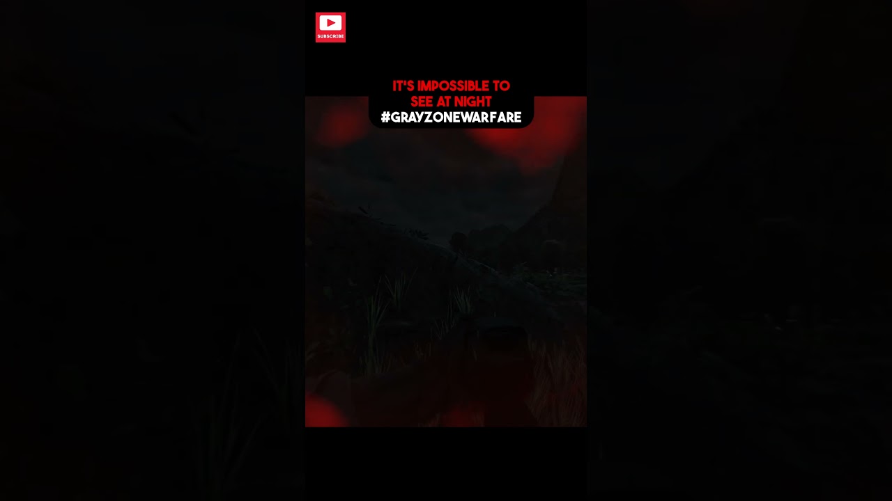 Night time in Gray Zone Warfare is TOO INTENSE!! #grayzonewarfare #shorts