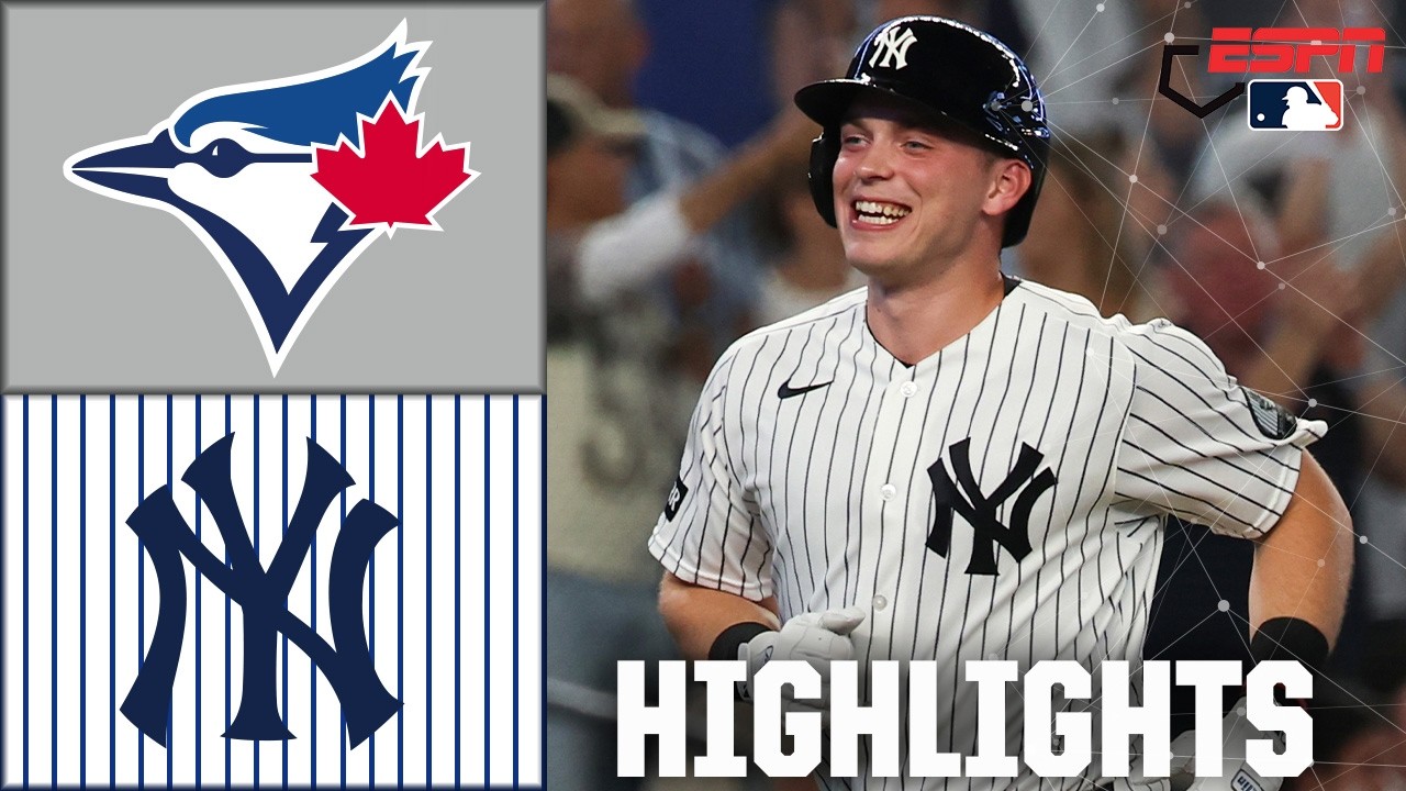 Toronto Blue Jays против New York Yankees | Лучшие моменты матча | ESPN MLB