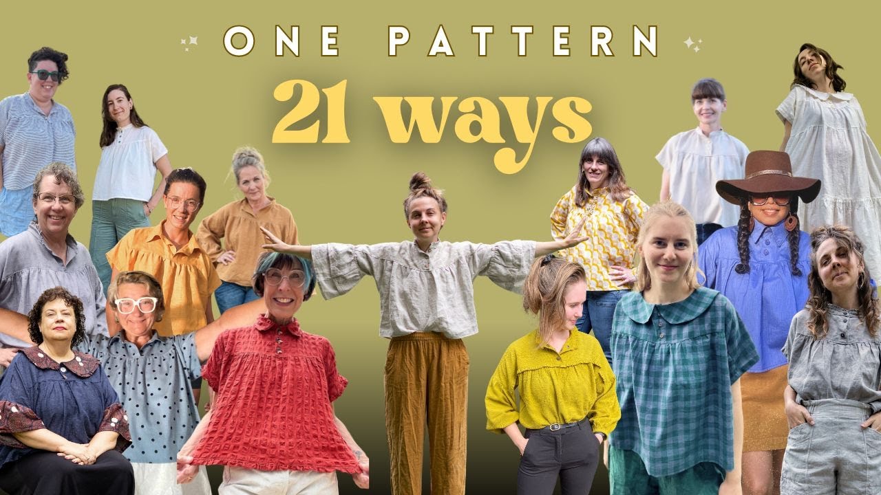 How 21 sewists customized and styled the EXACT same pattern