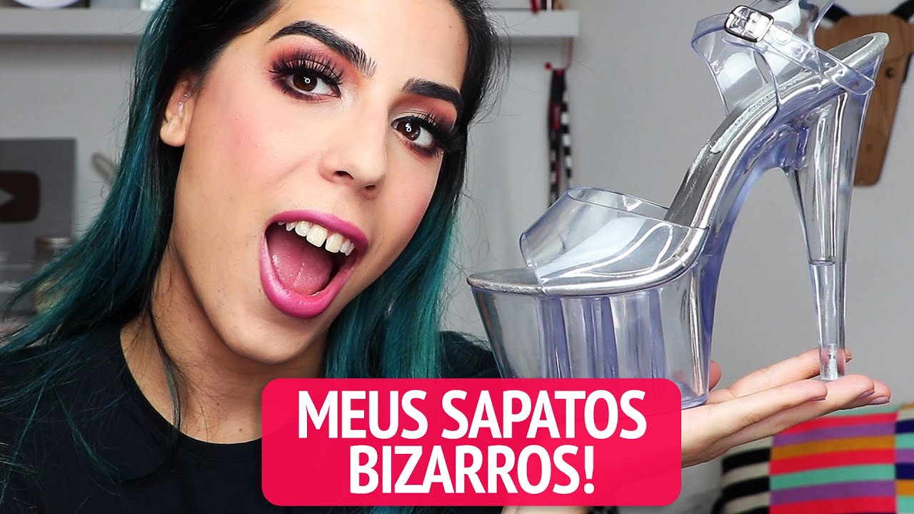 Minha Coleção de Sapatos BIZARROS