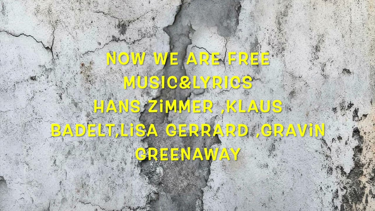 Now We Are Free - Roni Ginossar