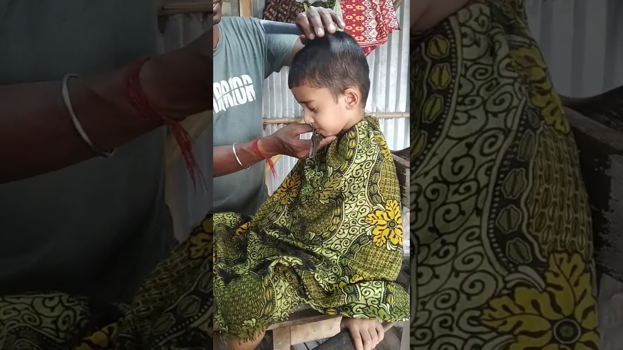 চিরাগের চুল কাটা
