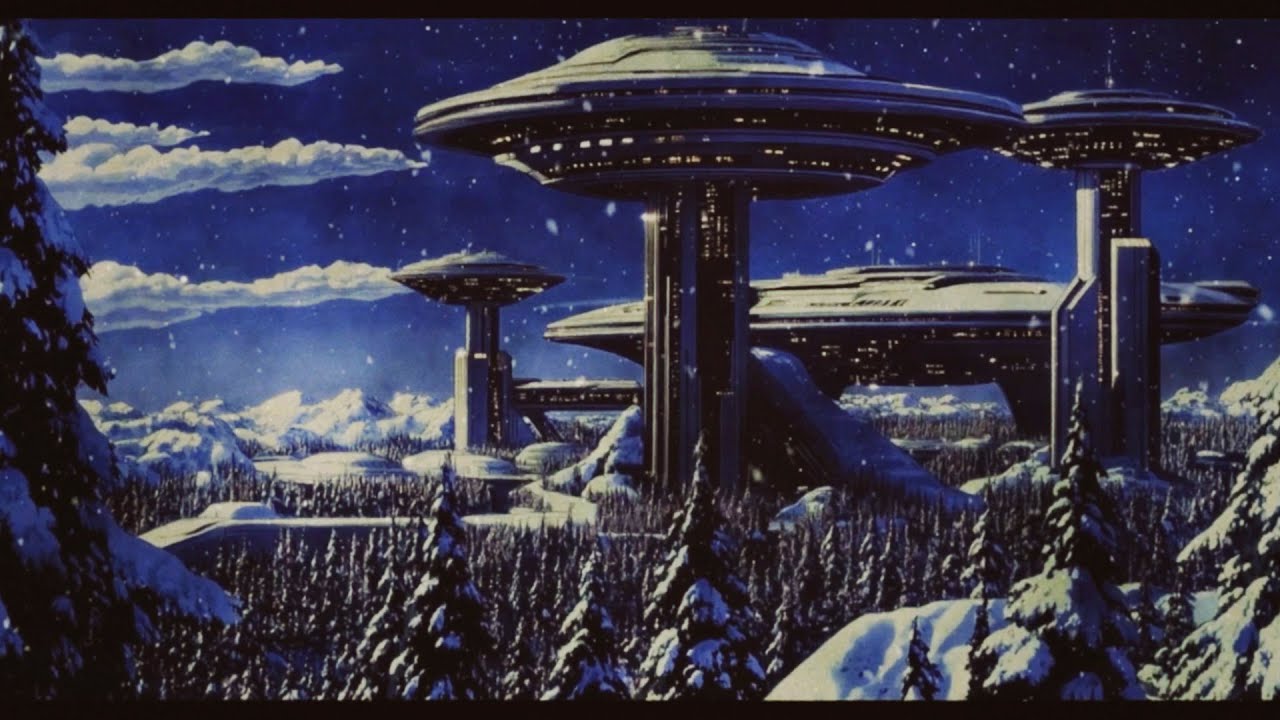 A Dark Winter In The Future City | Sci Fi Dark Ambient