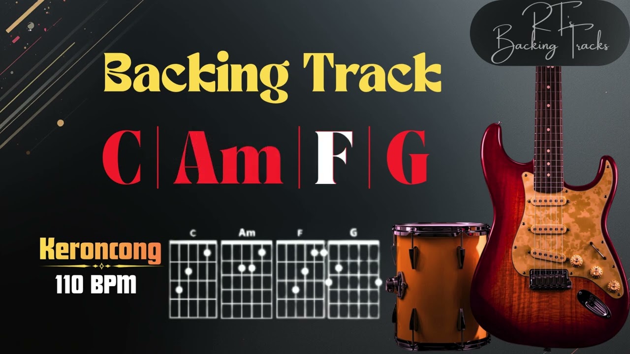 Keroncong BACKING TRACK C Major