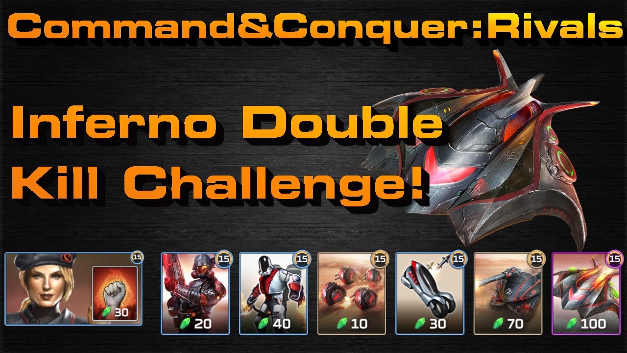 C&C Rivals: Inferno Double Kill Challenge!
