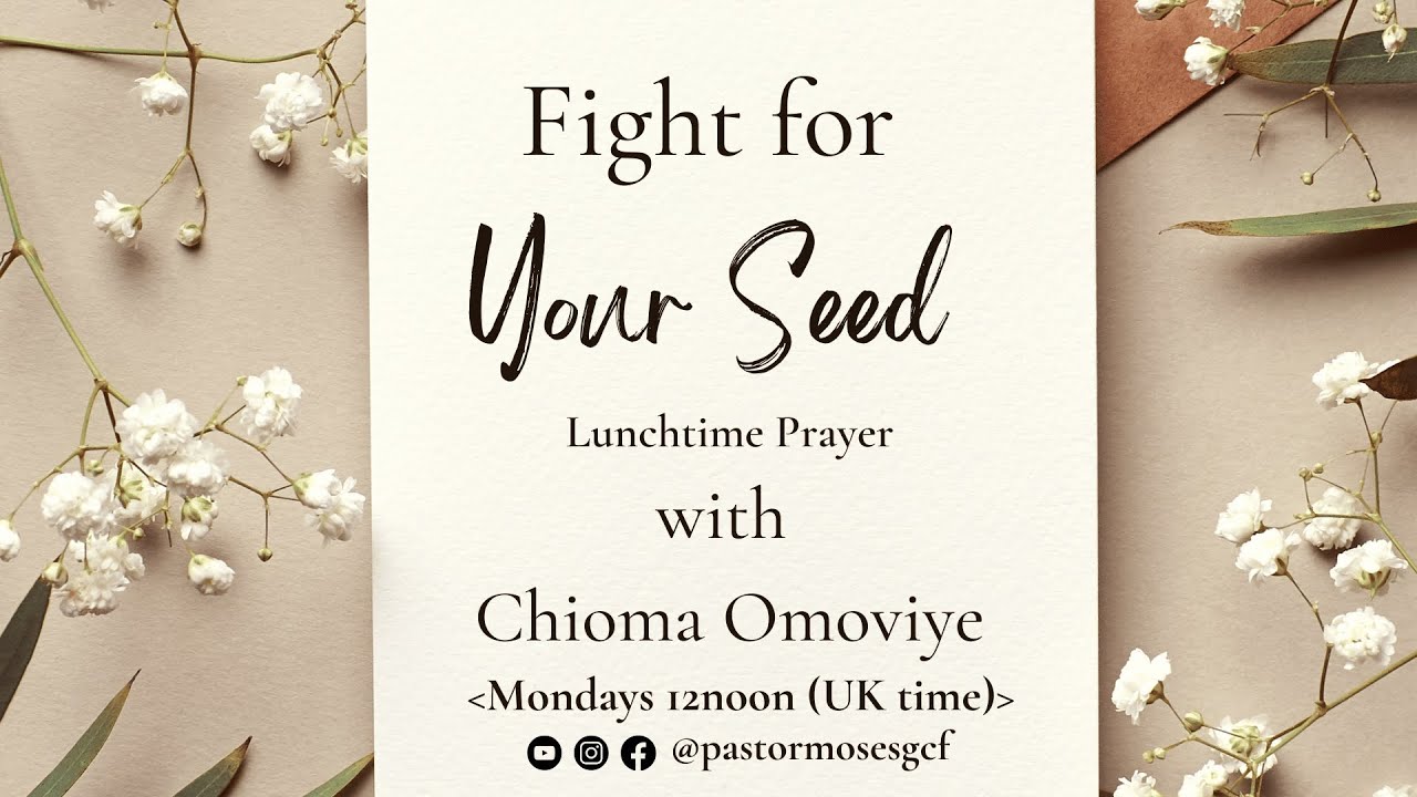 REBROADCAST: Fight for Your Seed || 2 Feb 2026 || Interceeding Prayers for Your Children