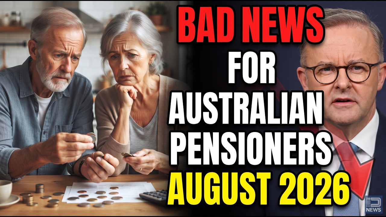 🚨 URGENT Australian Pensioners Hit With BAD NEWS in August 2026 &mdash; What You NEED to Know!