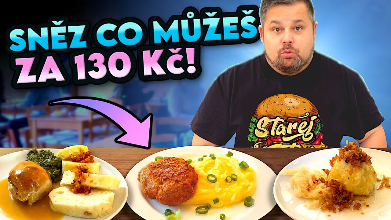 NEJLEVNĚJŠÍ SNĚZ CO MŮŽEŠ ČESKÝCH JÍDEL V ČR! Tohle musíte vidět!