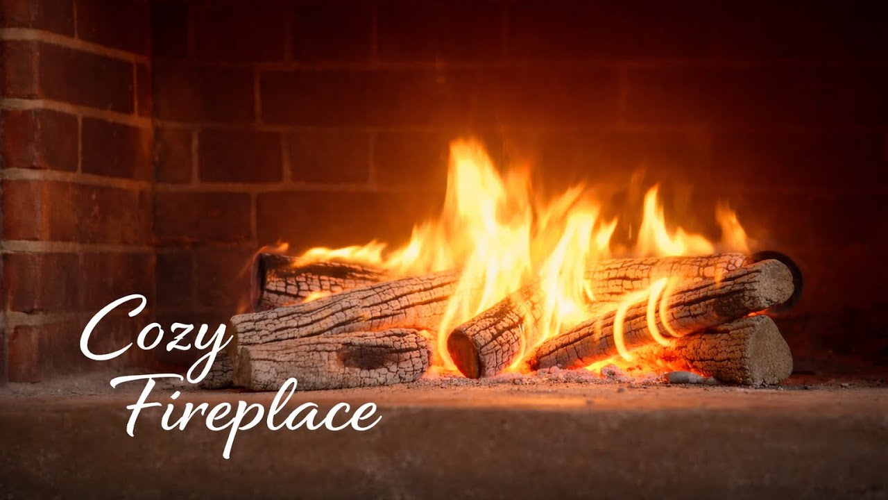 Cozy Fireplace | 5 Hours of Earth Sounds