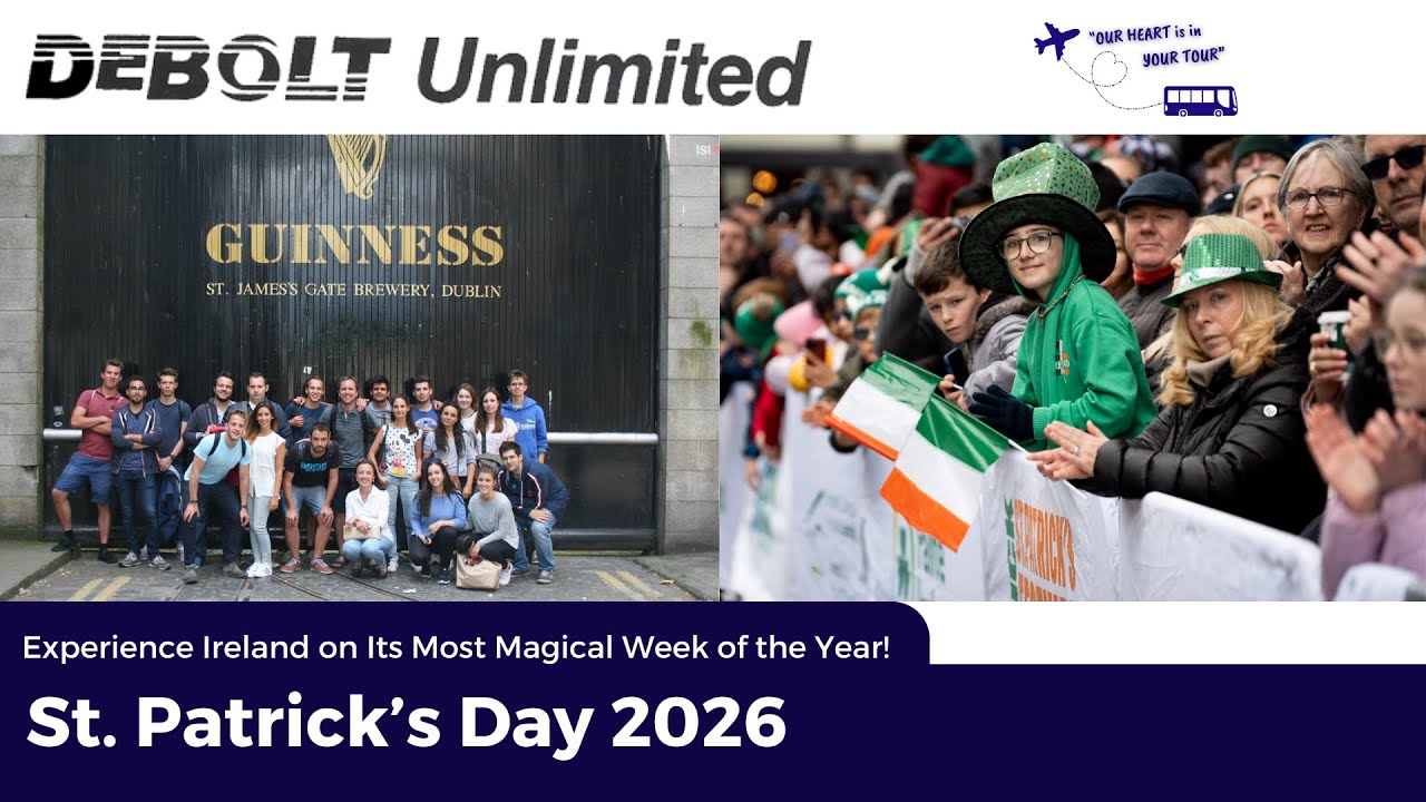 St. Patrick&rsquo;s Day in Ireland 2026 | All-Inclusive Tour from Chicago