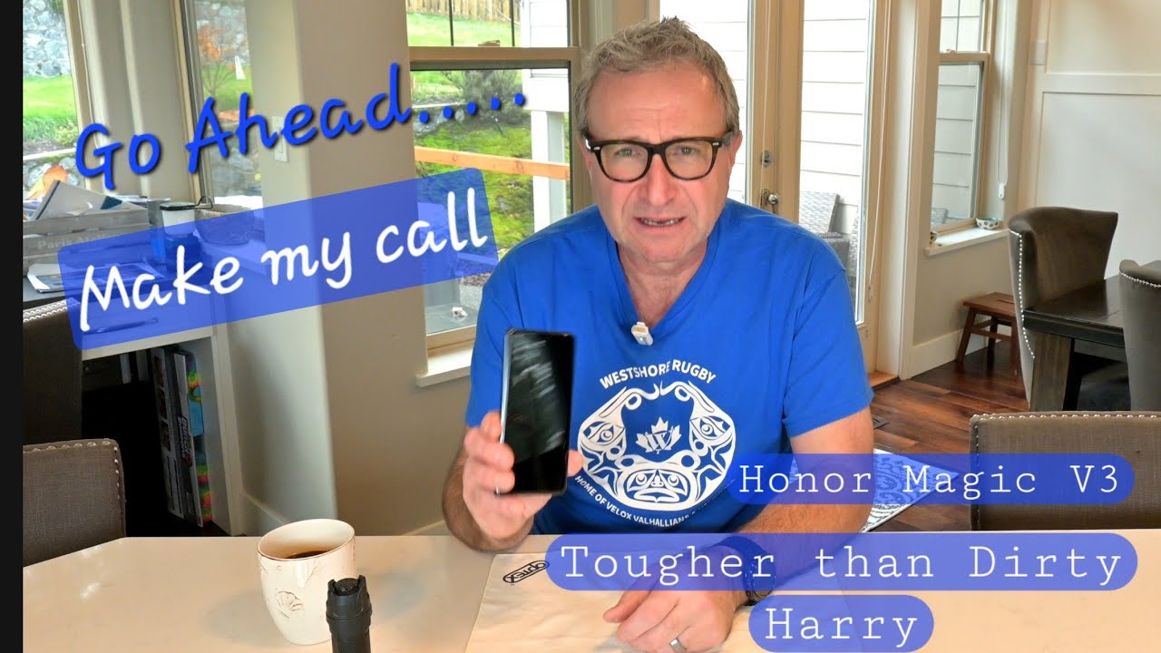 Honor Magic V3...tougher than Dirty Harry!