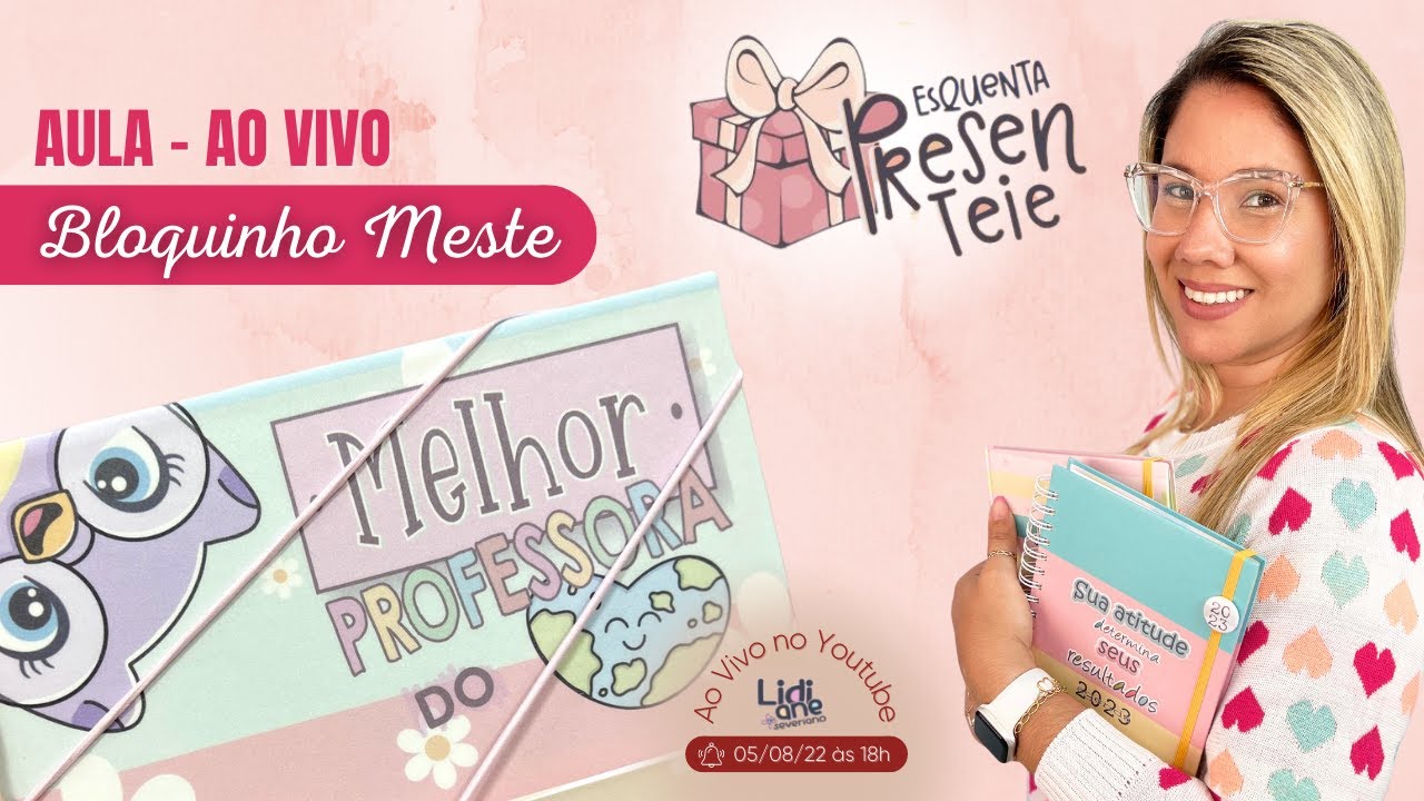 #40 Descomplicando a Encadernação | Bloquinho Mestre | Esquenta Presenteie!