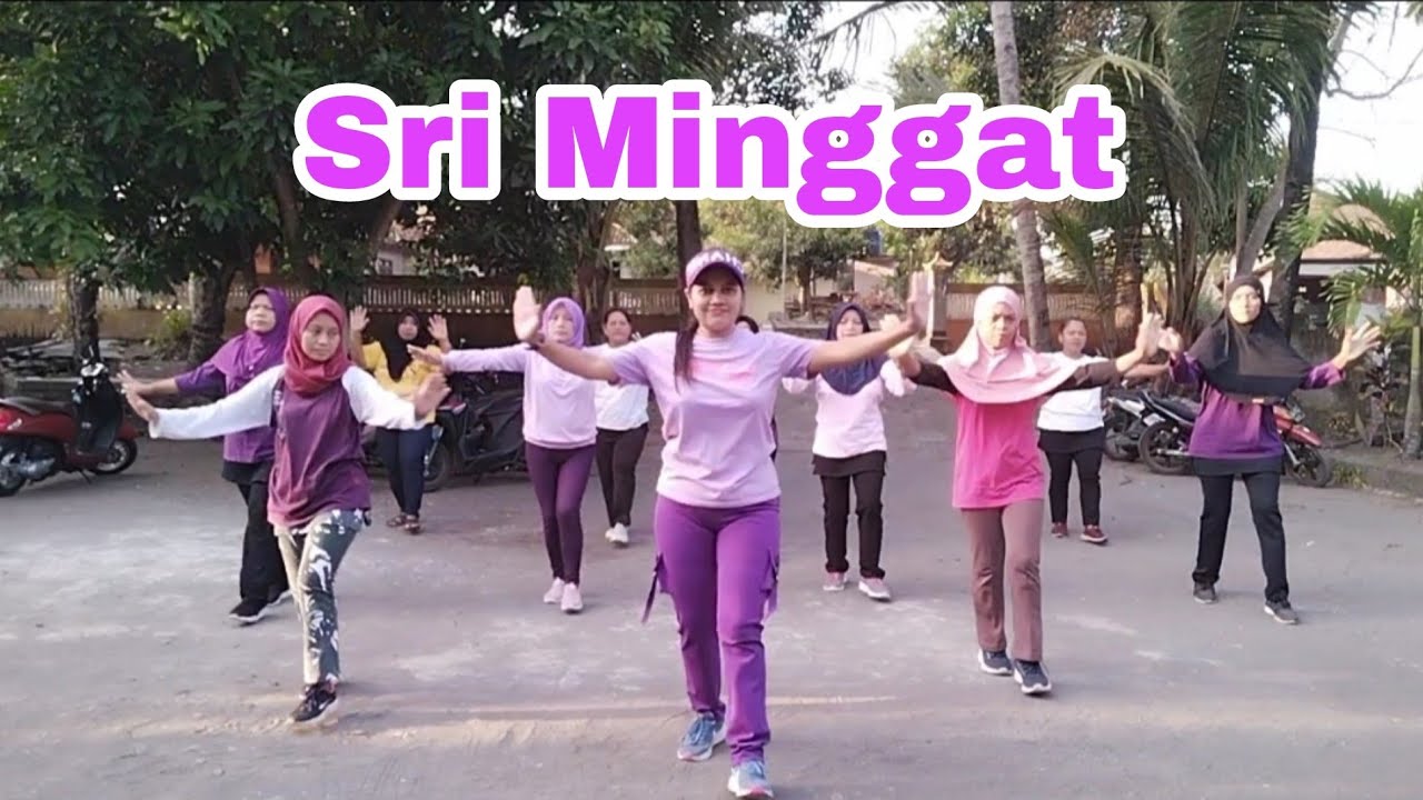 Sri Minggat //Senam Kreasi Lagu Jawa //@finakreasi-85