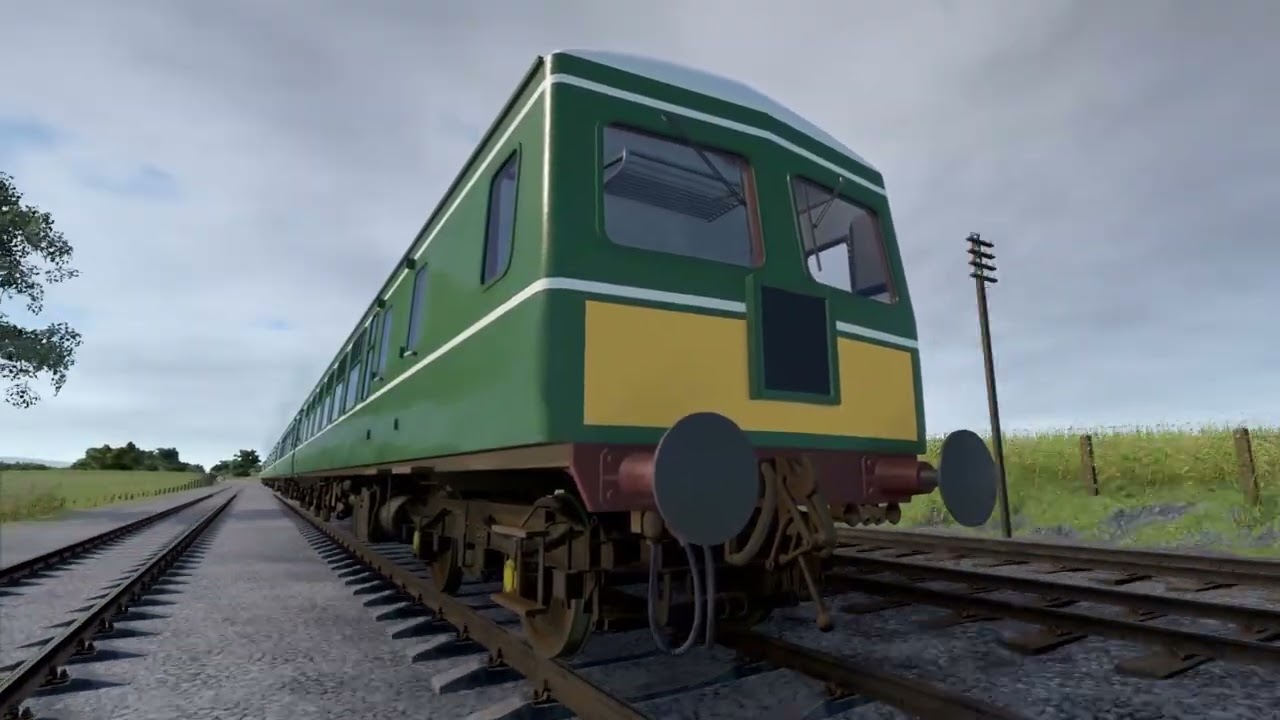 Diesel Railcar Simulator - Scenery update trailer