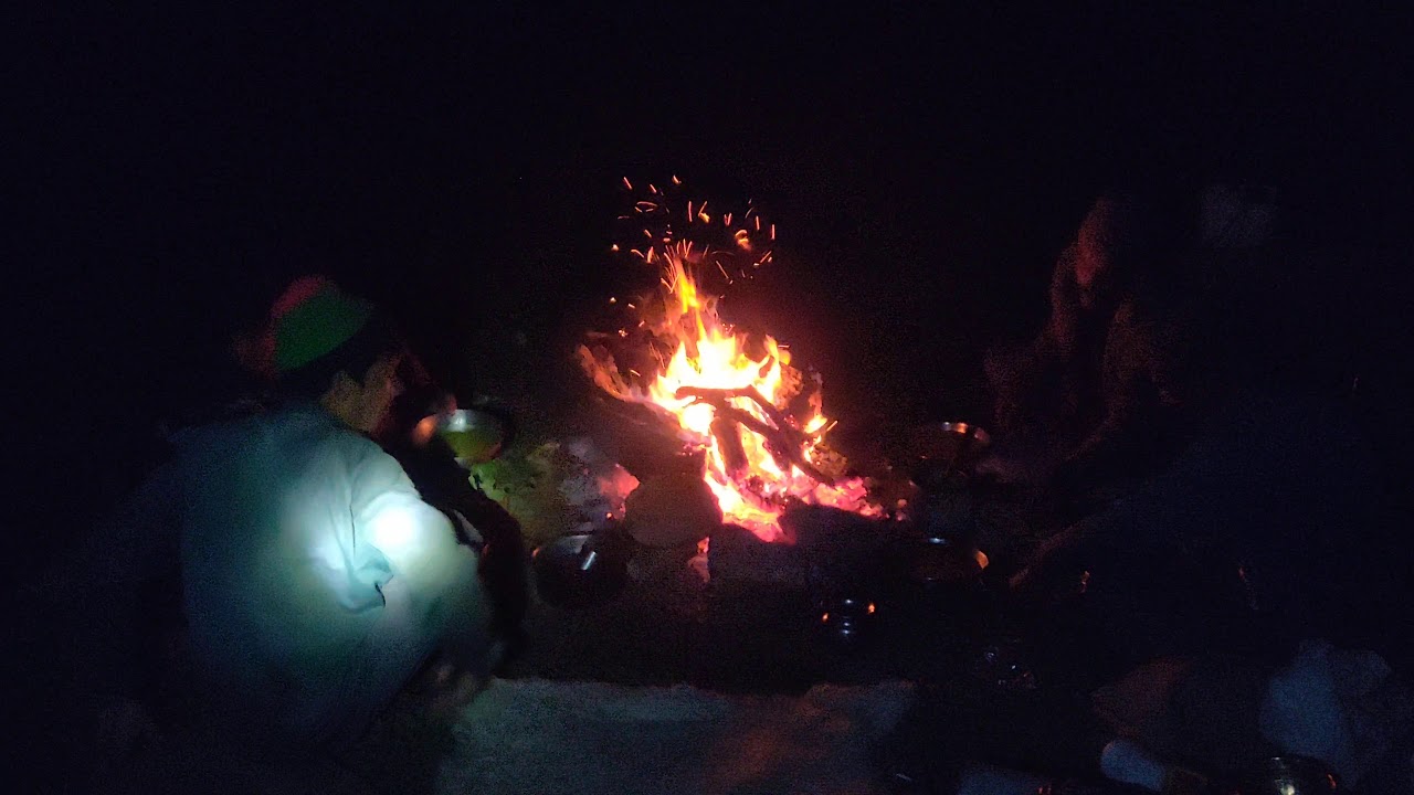 Camping with shepherds at Sartoli near Kuari pass, Uttarakhand