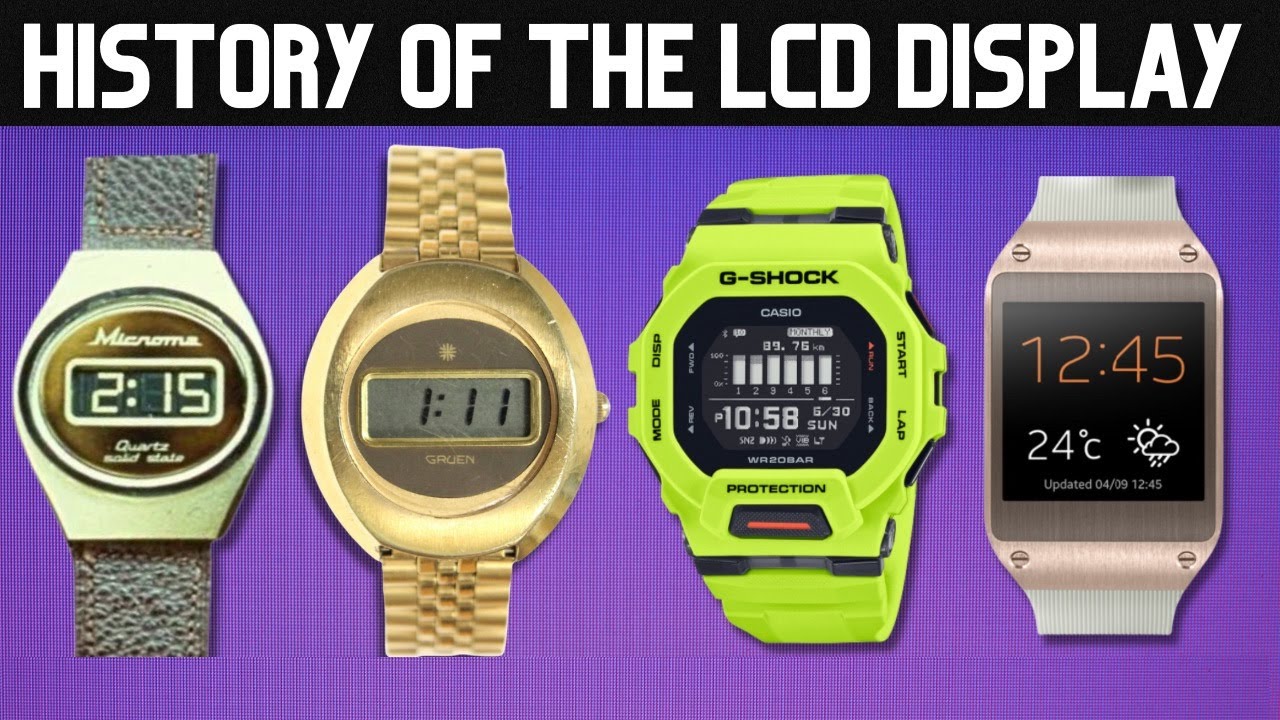 Liquid Crystal Magic: The LCD Watch Story