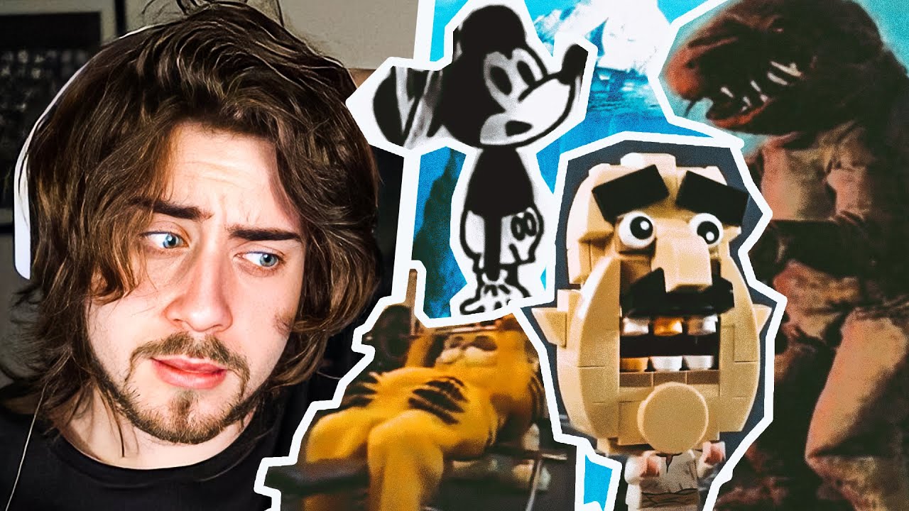 cellbit reagindo ao iceberg de MÍDIAS PERDIDAS OBSCURAS (LOST MEDIA)
