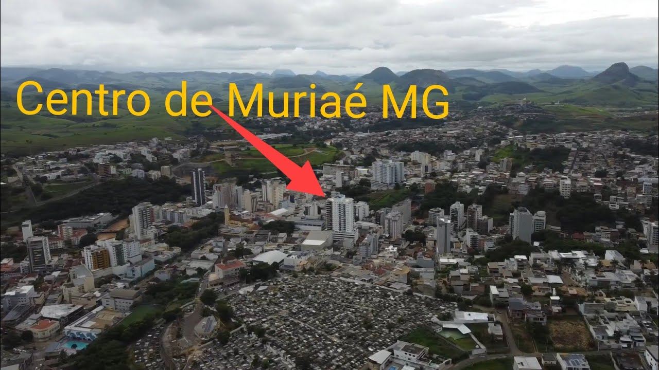 Drone DJI Mini 2 Muriaé MG em 360° Com Formação de Chuva a Tarde 10 Março 2026