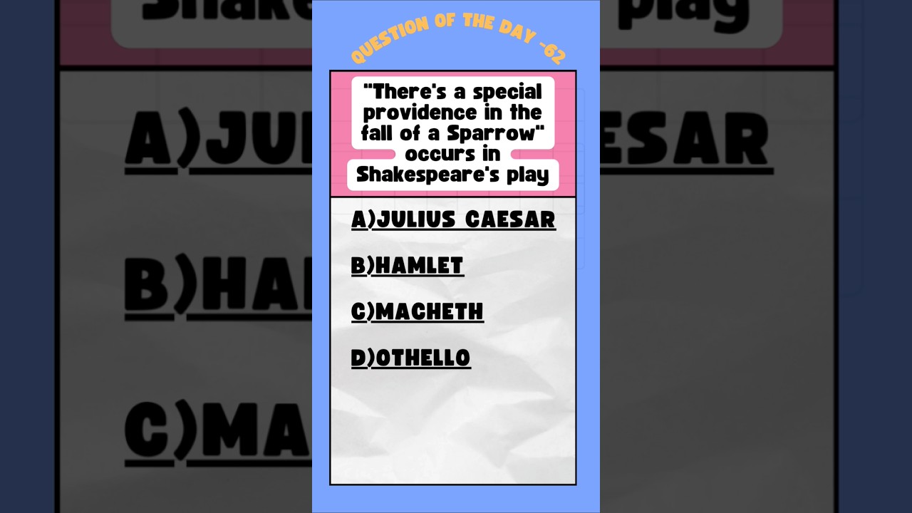 Shakespeare's Play #pgtrbsyllabus #pgtrb #polytechnictrb #trbenglish #netexam #setexam #englishquiz