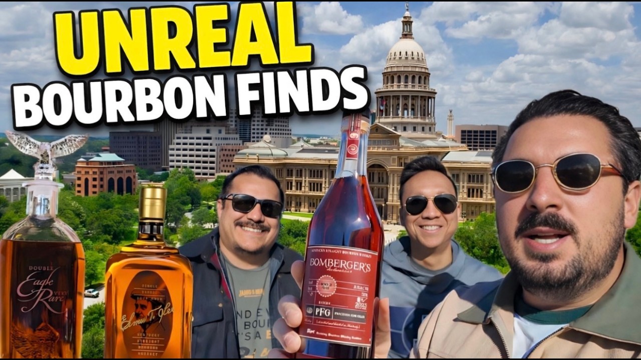 We Went Bourbon Hunting in Austin Texas