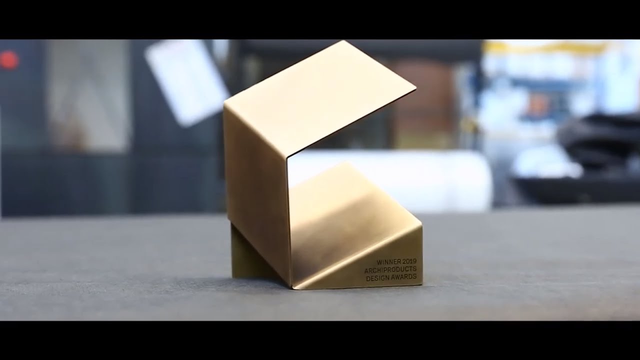 Archiproducts Design Awards 2019 Trophy | Designed by MUT - Produced by De Castelli