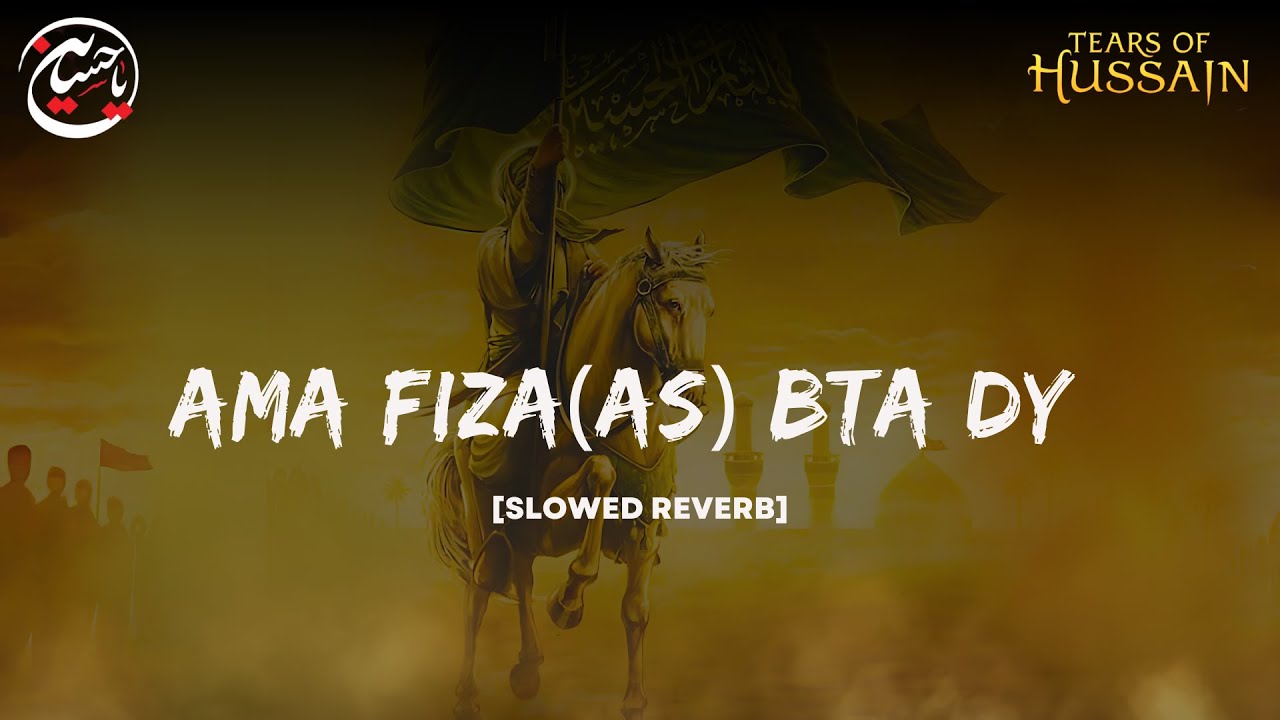 AMMA FIZZA NOHA (SLOWED+REVERB)|NOHA MIR HASAN MIR 2023/1445 #lofi #slowedandreverb #slowed #fyp